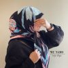 روسری طرح پاپیون