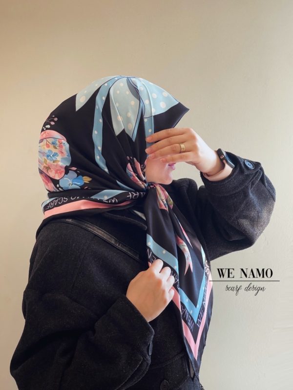 روسری طرح پاپیون